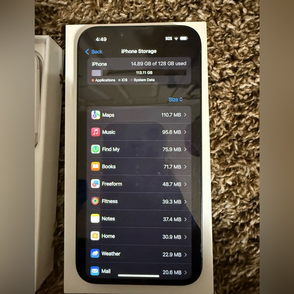 Apple iPhone 14 Midnight 128GB - Picture 13 of 16